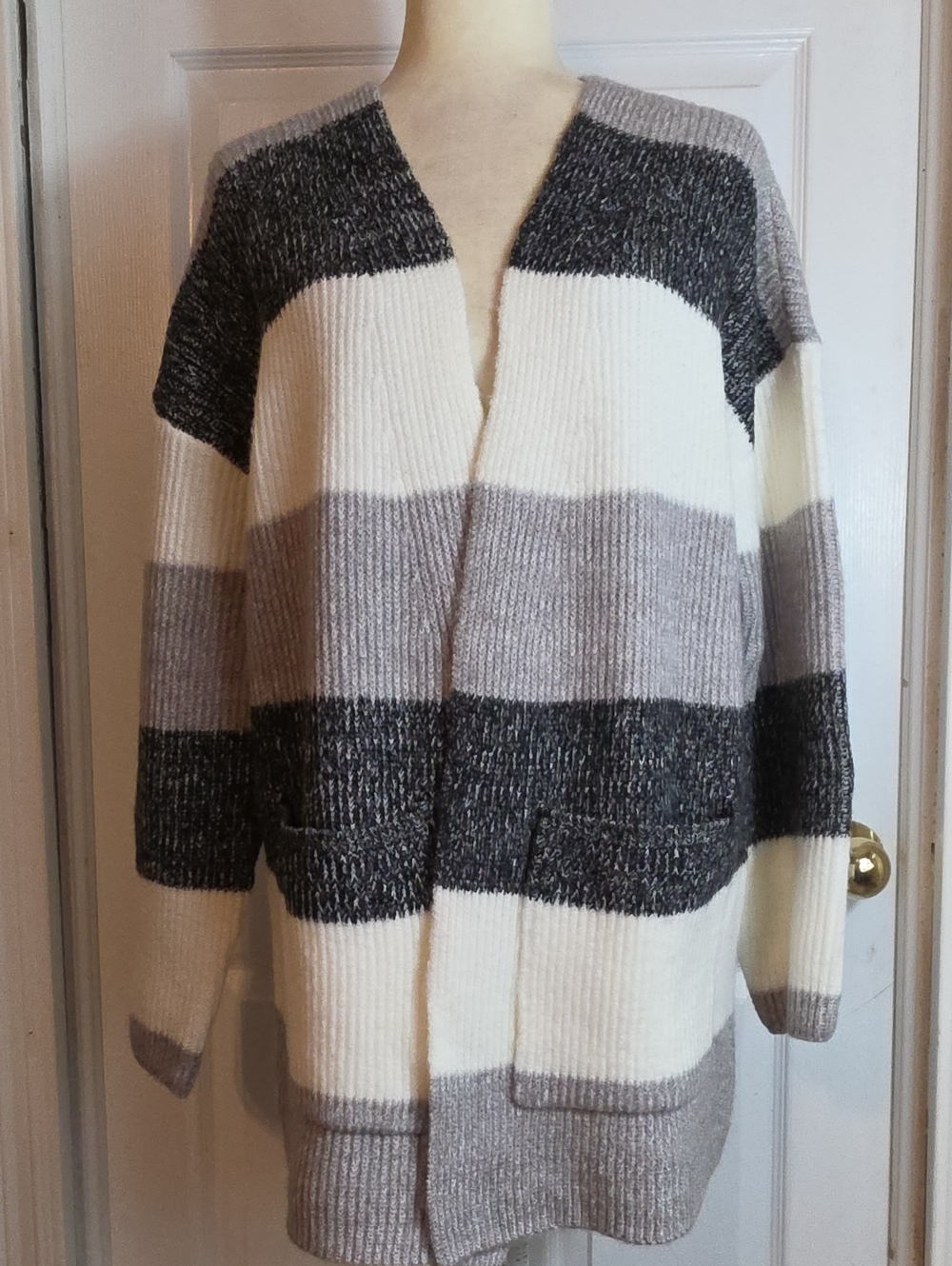 Nine West Colorblocked Cardigan